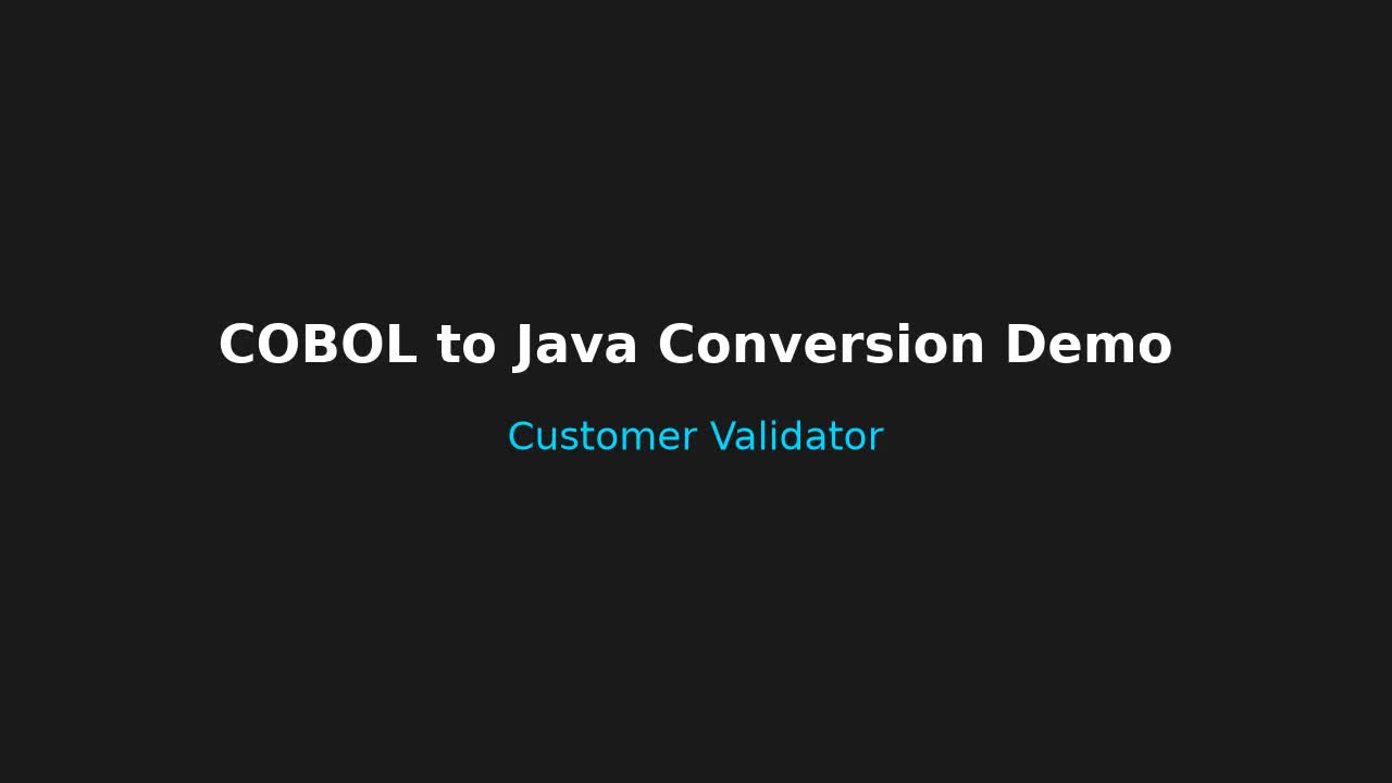 🏦 Banking: Customer Validator Thumbnail